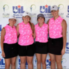 Throckmorton 2023 Ladies State Golf team: (LtoR) Brylee Gage, Sydnee Koonsman, Hannah Gage, Olivia Fauntleroy