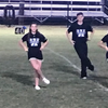 Woodson HS Cheerleaders
“stepping up” this season
with their halftime performance
at last Friday’s game.